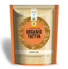 Organic Tattva Chana Dal   Pack  500 grams